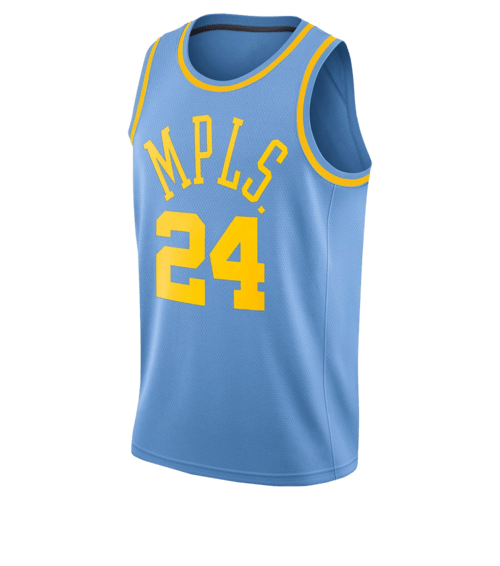 lakers white jersey history