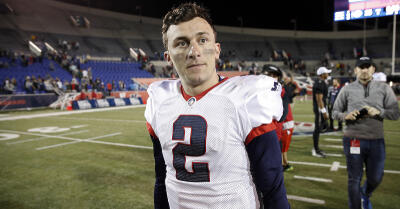 Johnny Manziel Returns to Football in Fan Controlled Football Startup League
