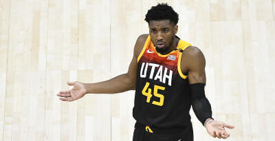 Jazz's Donovan Mitchell Injures Ankle Against Pacers