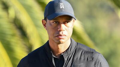Tiger Woods Hospitalized With Multiple Leg Injuries Following Car Crash in California
