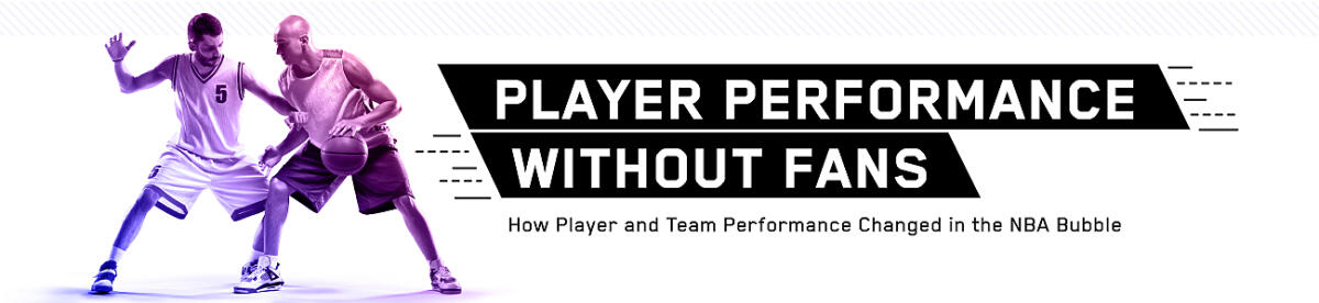 Here's How NBA Players Are Performing Without Crowds | Lines.com