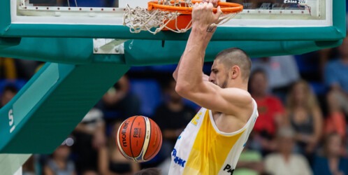 Kyiv,,ukraine, ,september,14,,2018:,atlanta,hawks,center,oleksiy