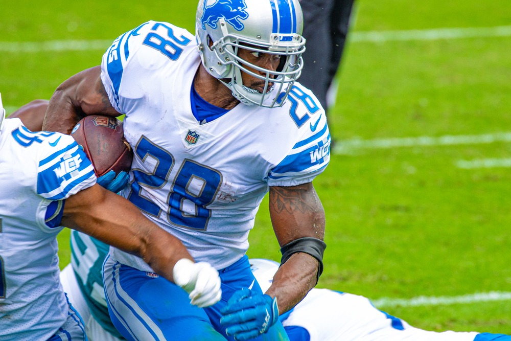 Jacksonville,,florida,usa,october,18,2020,nfl,detroit,lions,vs