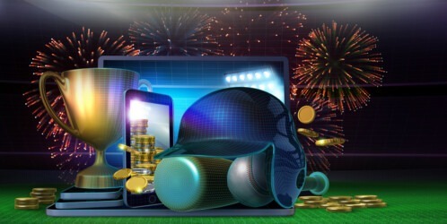 Abstract,concept,of,profitable,online,betting,on,the,outcome,of
