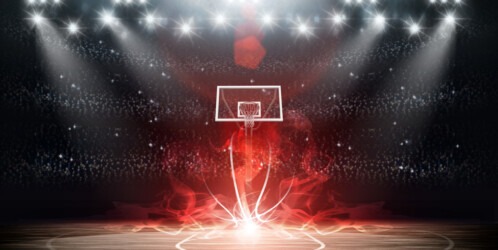 Basketball,arena