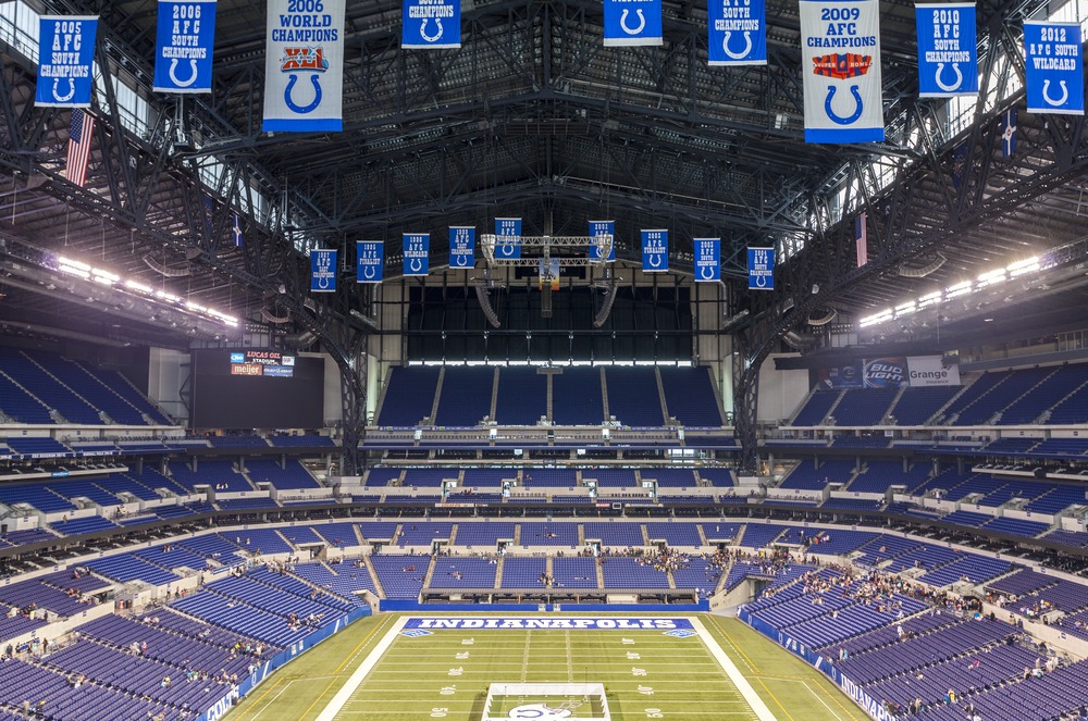 Indianapolis,,indiana,,usa, ,july,14,,2014:,lucas,oil,stadium