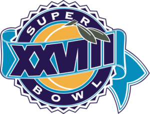 Superbowl 28 Logo