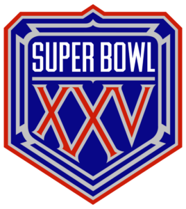 Superbowl 25 Logo