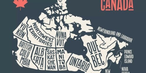 Canada Map Drawing