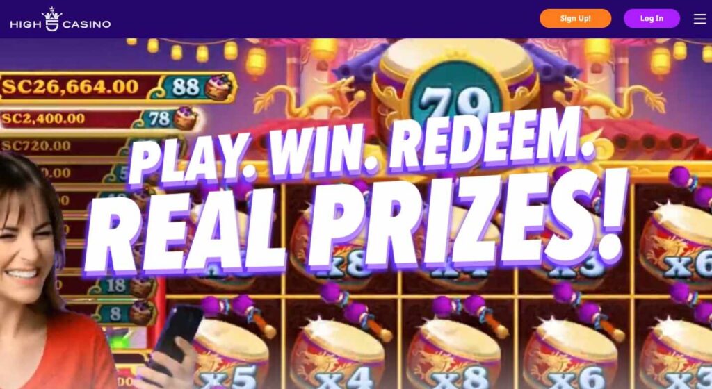 High 5 Casino Page