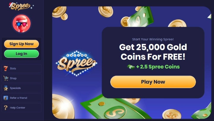 Spree Casino Home
