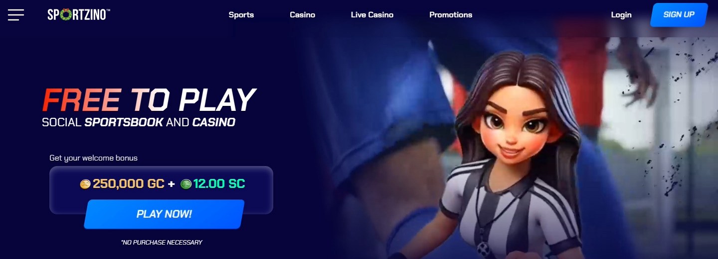 Sportzino Homepage