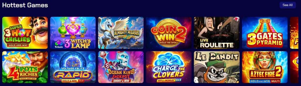 Sportzino Hottest Games