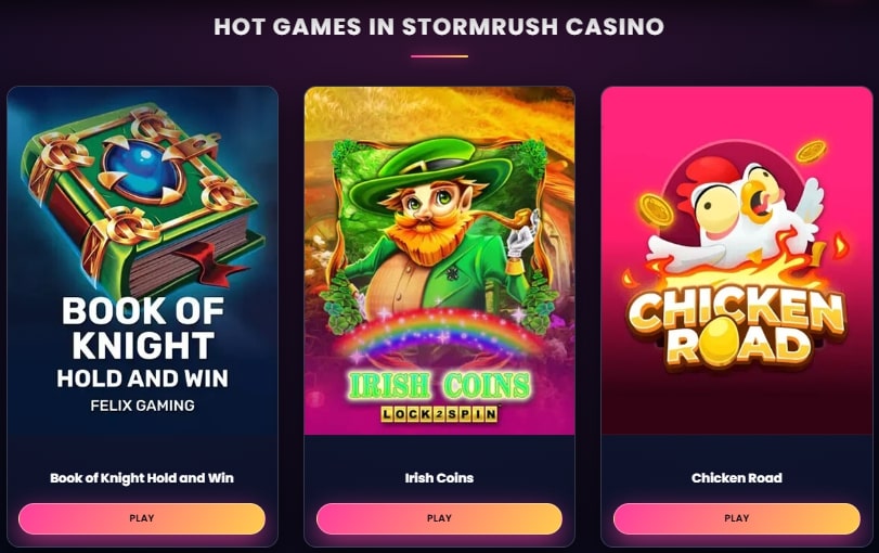 Stormrush Hot Games