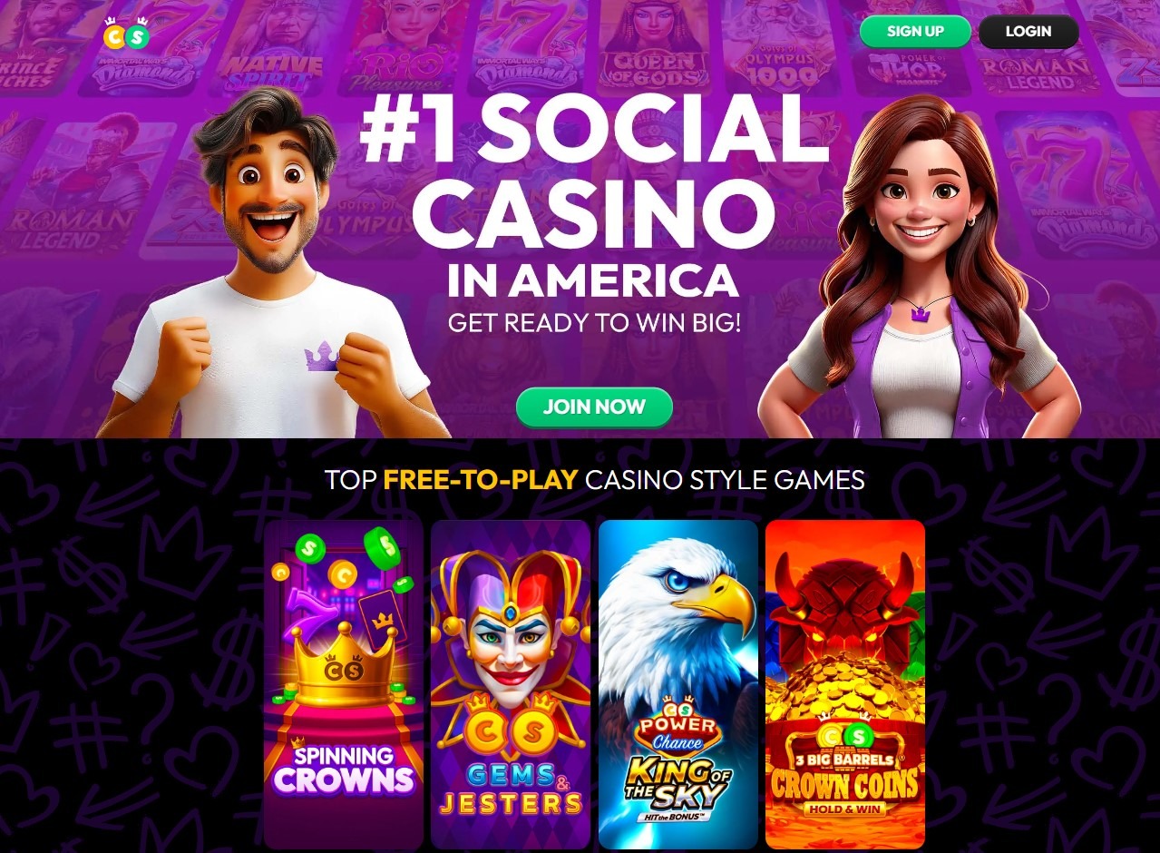 Crown Coins Homepage