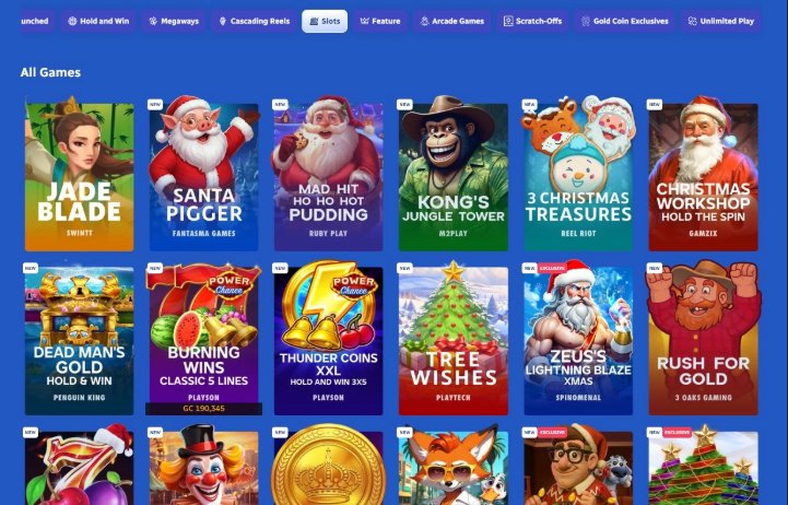 Spinblitz Casino Games