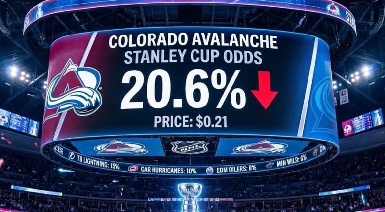 Colorado Avalanche Stanley Cup Odds Slide to 21% Despite Leading NHL in Goals For and Against