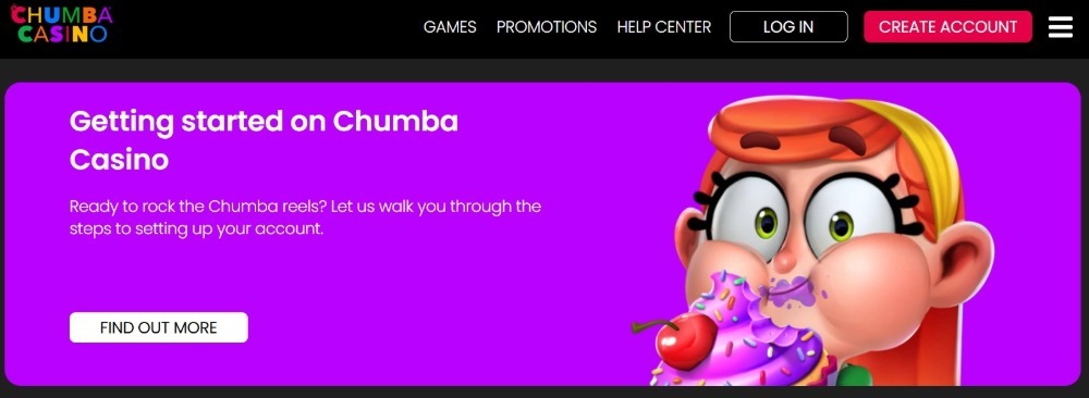 Chumba Casino Getting Started