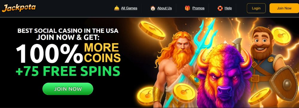 Jackpota Homepage