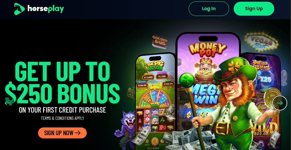 Horseplay Welcome Bonus Lines