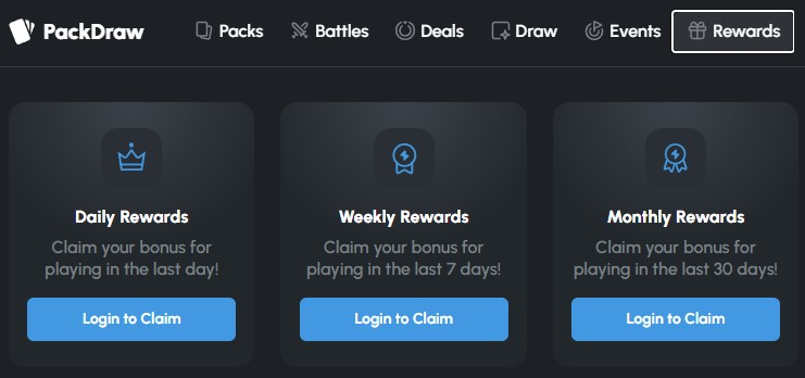Packdraw Rewards Lines